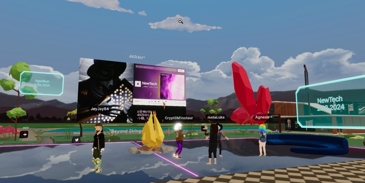 #metaverse #newmusic #musicrelease <a href="/4kr4h/">4KR4h™</a> Tanks <a href="/MetaLuke1984/">Meta Luke</a> Fo Providin Da Spot in <a href="/decentraland/">Decentraland</a>.
mint 👉 sound.xyz/4kr4h/newtech
jump 🫰 4kr4h.xyz