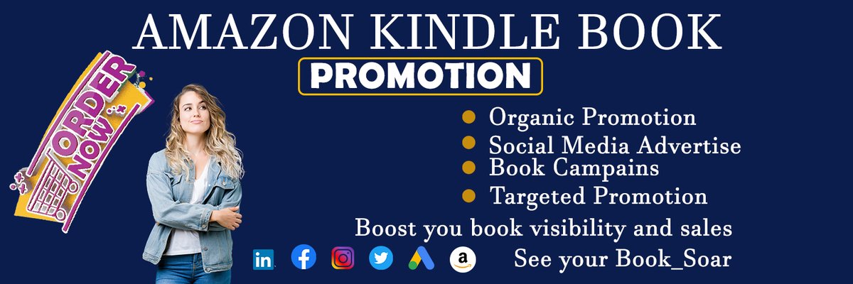 kukilchandra's tweet photo. ✔I'll handle book marketing, kindle book promotion, and book promotion on Amazon. 🎇Hi there, lovers of books! Salutations from my position!✨WhatsApp: +8801736031227
🎉Warm regards
Thanks
#AMAZON_KINDLE, #E_BOOK_PROMOTION, #AMAZON_BOOK_PROMOTION, #KINDLE_BOOK_PR0MOTION, #book https://t.co/M8XZ1irZwS