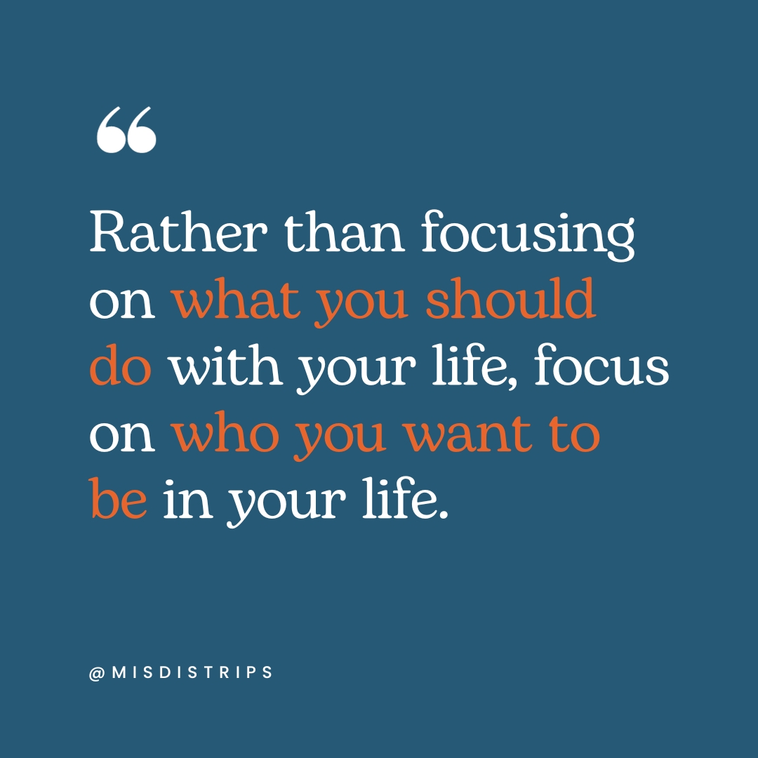 MisDisTrips's tweet image. Maybe instead of stressing so much about what we will DO with our lives, we should focus on who we want to BE in our lifetime. Then, what we do will be an overflow of who we are. 🌟

#Christian #Jesus #Love #WhoAmI