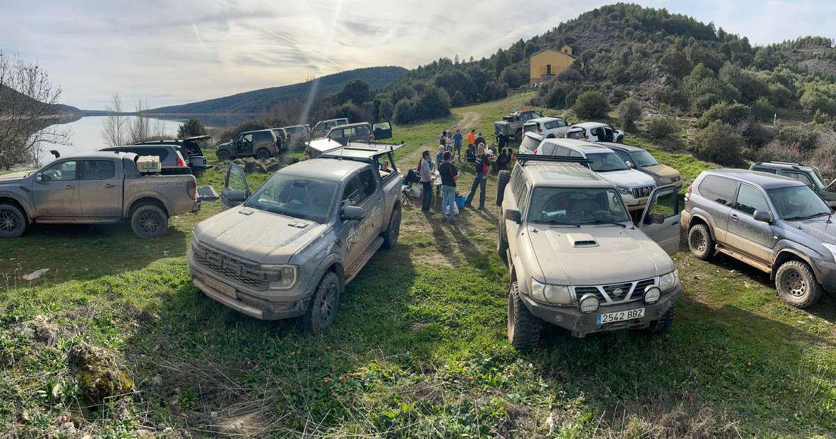 suanguerrero's tweet photo. Preciosa Ruta la que hemos hecho en Enero 🛻💨… ya estamos preparando la de Febrero! #fammotor #ocio4x4 https://t.co/H8oaVOsM3g
