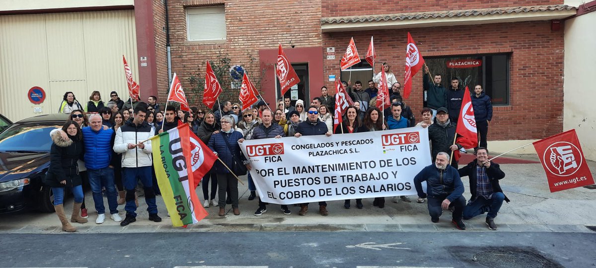 UGT FICA insta a la Fiscalía a mediar en Plaza Chica para que la plantilla pueda cobrar los atrasos de convenio y la nómina eltitulardelarioja.es/2024/01/ugt-fi… <a href="/UGTLaRioja/">UGT La Rioja</a> @ugtfica