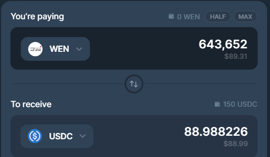 SolanaFloor's tweet image. 🚨UPDATE: A single $WEN @wenwencoin airdrop allocation is now worth $89