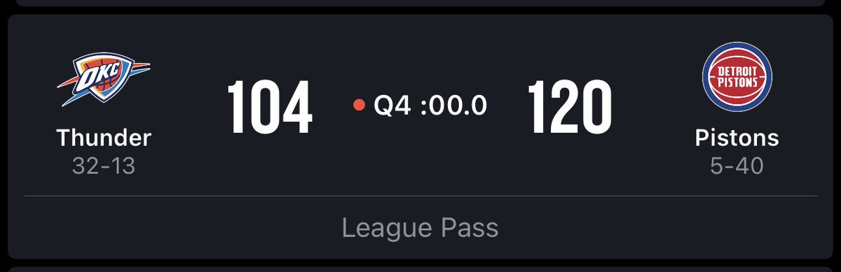 TheDunkCentral's tweet image. BREAKING: The Pistons won