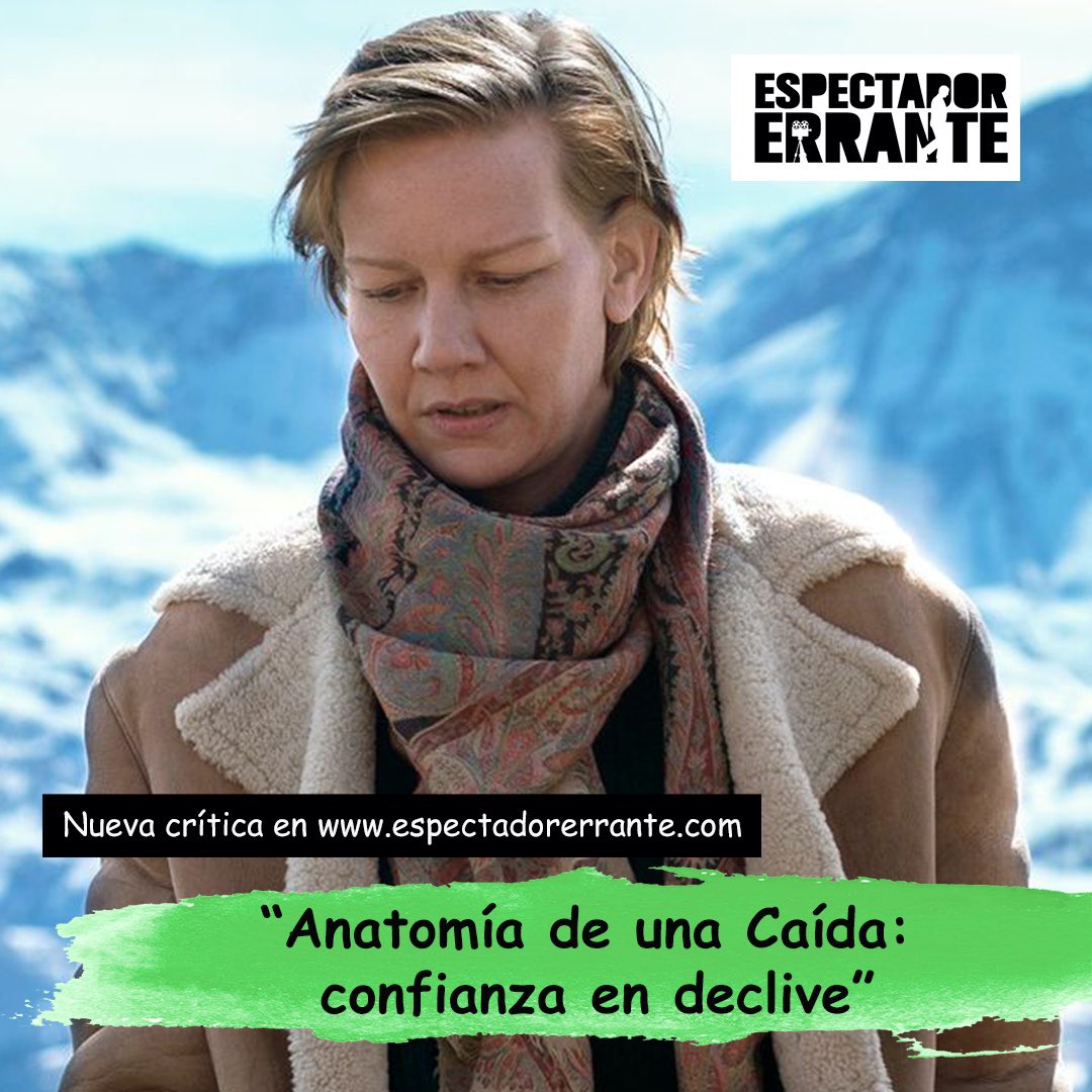 Les traigo una crítica al filme sensación en el último Festival de Cannes y también nominado al Oscar 2024 en diversas categorías. Los invito a leer "Anatomía de una Caída: confianza en declive" en el link acortar.link/r7OoDK