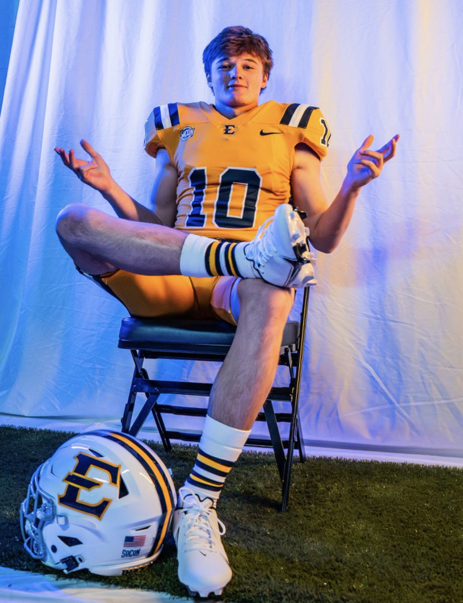 Had a great Official Visit to ETSU, Big thanks to <a href="/CoachTreLamb9/">Tre Lamb</a> and <a href="/tdotdell/">Tyler Dell</a> for an amazing weekend!! 🟡🔵