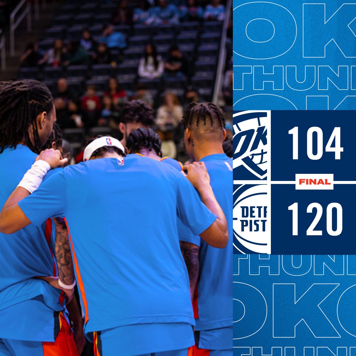 okcthunder's tweet image. Back at it tomorrow