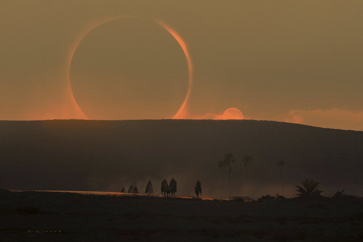 Sci fi sunset #conceptart