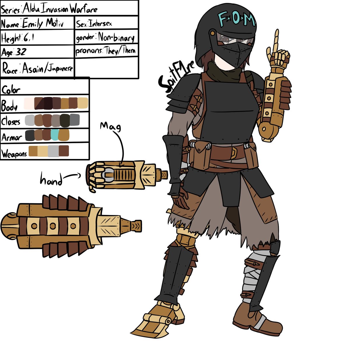 SpitF1reYT's tweet photo. the final oc for my series Aldu Invasional warfare all 8 completed although I'm going have to redesign my oc again yee :D
#art #artist #digitalart #oc #Aldu #AlduInvasionWarfare #Charter #OC https://t.co/NCCjM5j0zd
