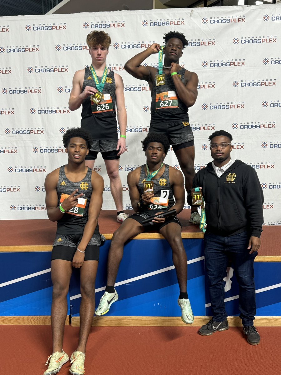 Koby “K2” Young (@k2lethal_) on Twitter photo Took home the gold at the Bama showcase shout to these guys…real special group <a href="/dbass_jr/">Dexter Bass Jr.</a> <a href="/HC_TF_XC/">Holy Cross Track & Field/Cross Country</a> Took home the gold at the Bama showcase shout to these guys…real special group <a href="/dbass_jr/">Dexter Bass Jr.</a> <a href="/HC_TF_XC/">Holy Cross Track & Field/Cross Country</a>