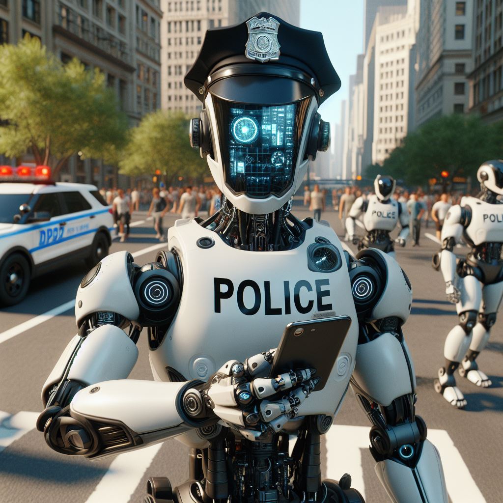 stylianos72's tweet photo. New York has equipped the city with robot police officers
(Made with AI)
#robot #robotics #robots #arduino #arduinofun #arduinolove #arduinouno #arduinoproject #interesting_technologies #bosstowndynamics #arduinocircuit #electronicsengineeringtechnology https://t.co/XlO5yyyK6r