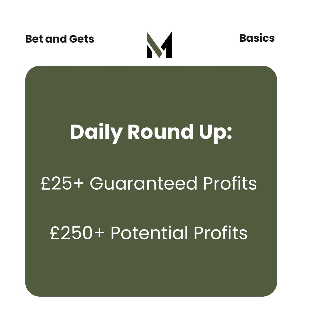 MBMastermind's tweet image. Reload Offers Round Up 🚨

#MatchedBetting #Arbitrage #RiskFree #SideHustle #UKSideHustle #FreeMoney #BetandGet #Profit