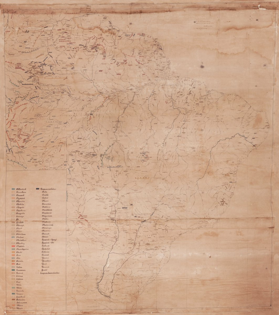 Biblioteca Digital Curt Nimuendajú (@nimuendaju) on Twitter photo Uma versão mais antiga e bem menos conhecida do Mapa Etno-Histórico de <a href="/CurtNimuendaju/">Curt Nimuendajú</a> data de 1936 e pertence à Coleção Carlos Estevão de Oliveira do Museu do Estado de Pernambuco. Também está disponível em formato digital. etnolinguistica.org/biblio:nimuend… Uma versão mais antiga e bem menos conhecida do Mapa Etno-Histórico de <a href="/CurtNimuendaju/">Curt Nimuendajú</a> data de 1936 e pertence à Coleção Carlos Estevão de Oliveira do Museu do Estado de Pernambuco. Também está disponível em formato digital. etnolinguistica.org/biblio:nimuend…