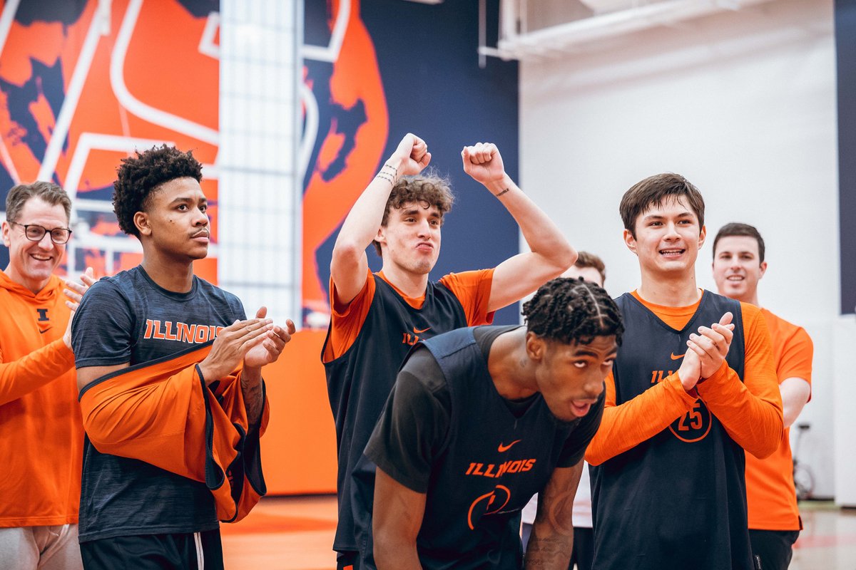 Illinois Men's Basketball tweet media
