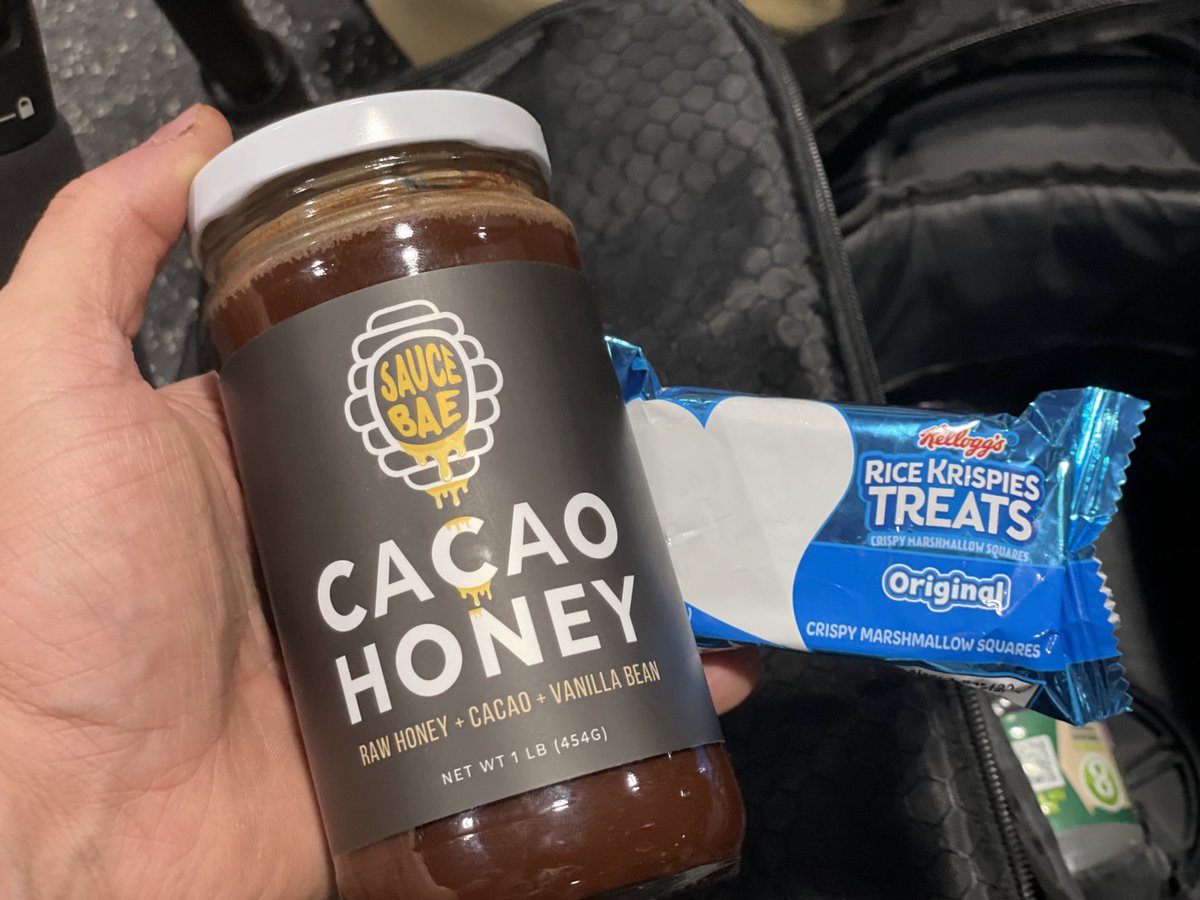 Absolutely deadly combo for intraworkout energy— you all seriously need to try this raw honey by @SauceBae saucebae.com

 Code: GAINTRUST for 15% off