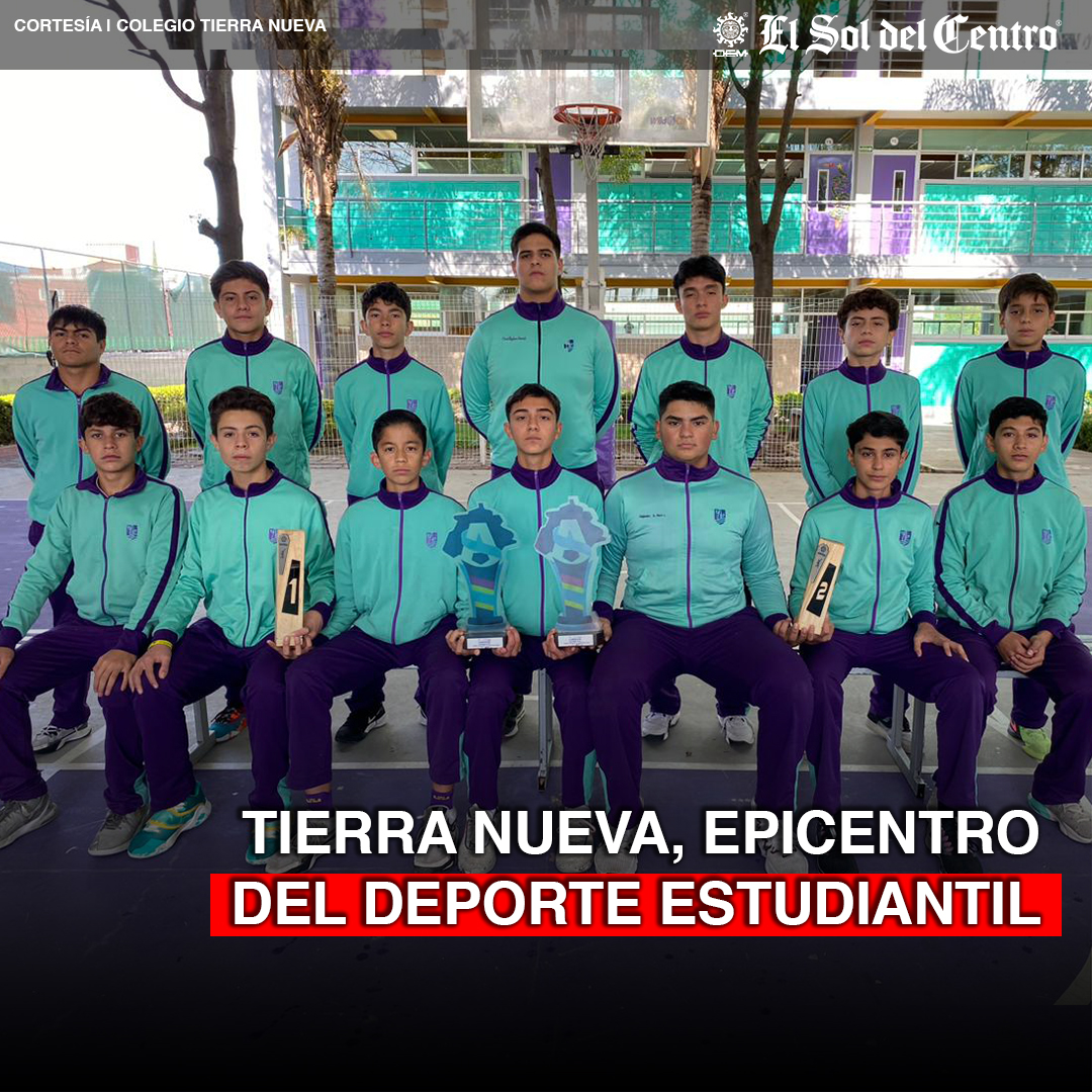 ElSoldelCentro_'s tweet image. #DEPORTES | El #Colegio Tierra Nueva albergará los juegos de #CONADEIP Zona Bajío Epicentro del #Deporte #Estudiantil
✅tinyurl.com/p8ukp7ve