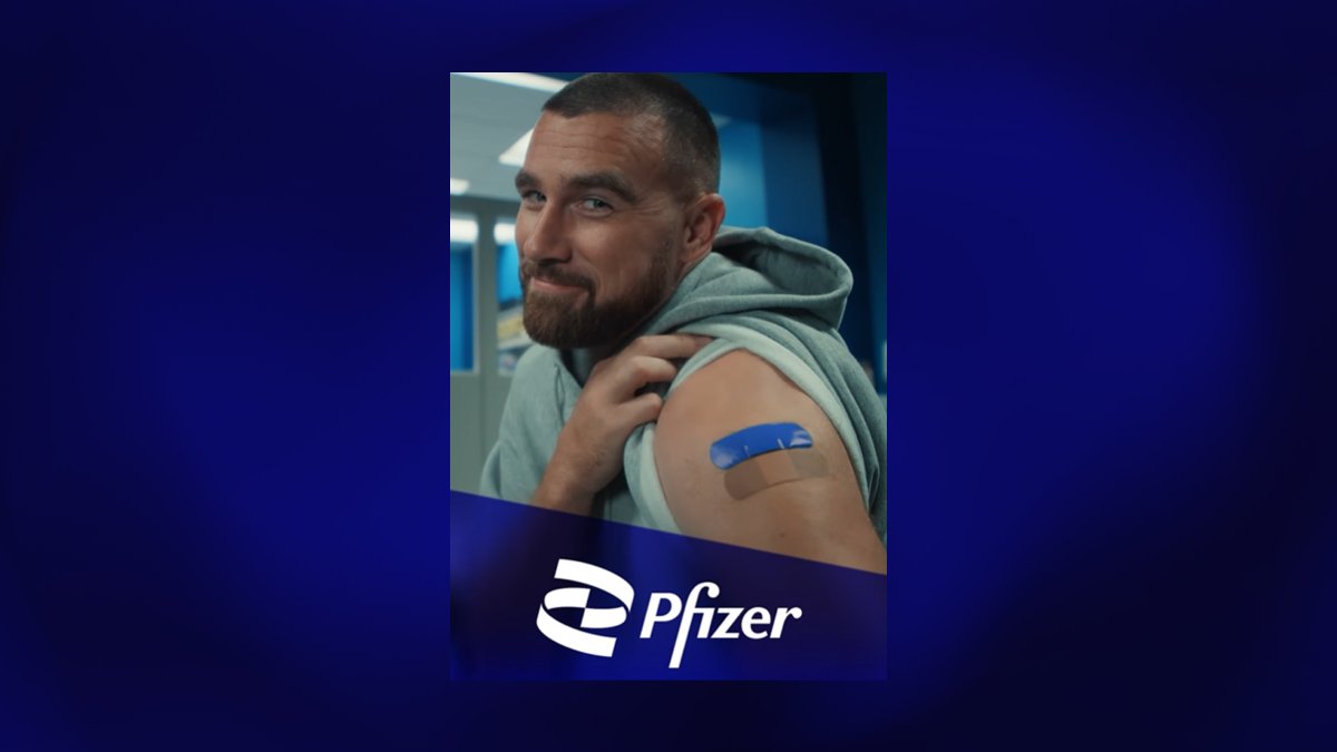 FiveTimesAugust's tweet photo. Just a reminder @tkelce is a big pharma bitch. 
Enjoy the game. https://t.co/88ed8Iraxy