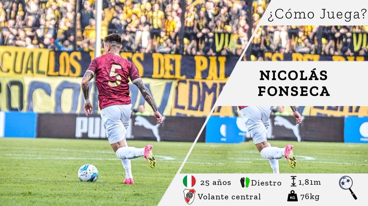 En esta ocasión vamos a analizar a Nicolás Fonseca. El 🇮🇹 de 25 años llegó de <a href="/mwfc_oficial/">Montevideo Wanderers</a>, es el único refuerzo de <a href="/RiverPlate/">River Plate</a> y será titular en el debut de la Copa de la Liga. ¿Cómo juega? ¿Qué podemos esperar?