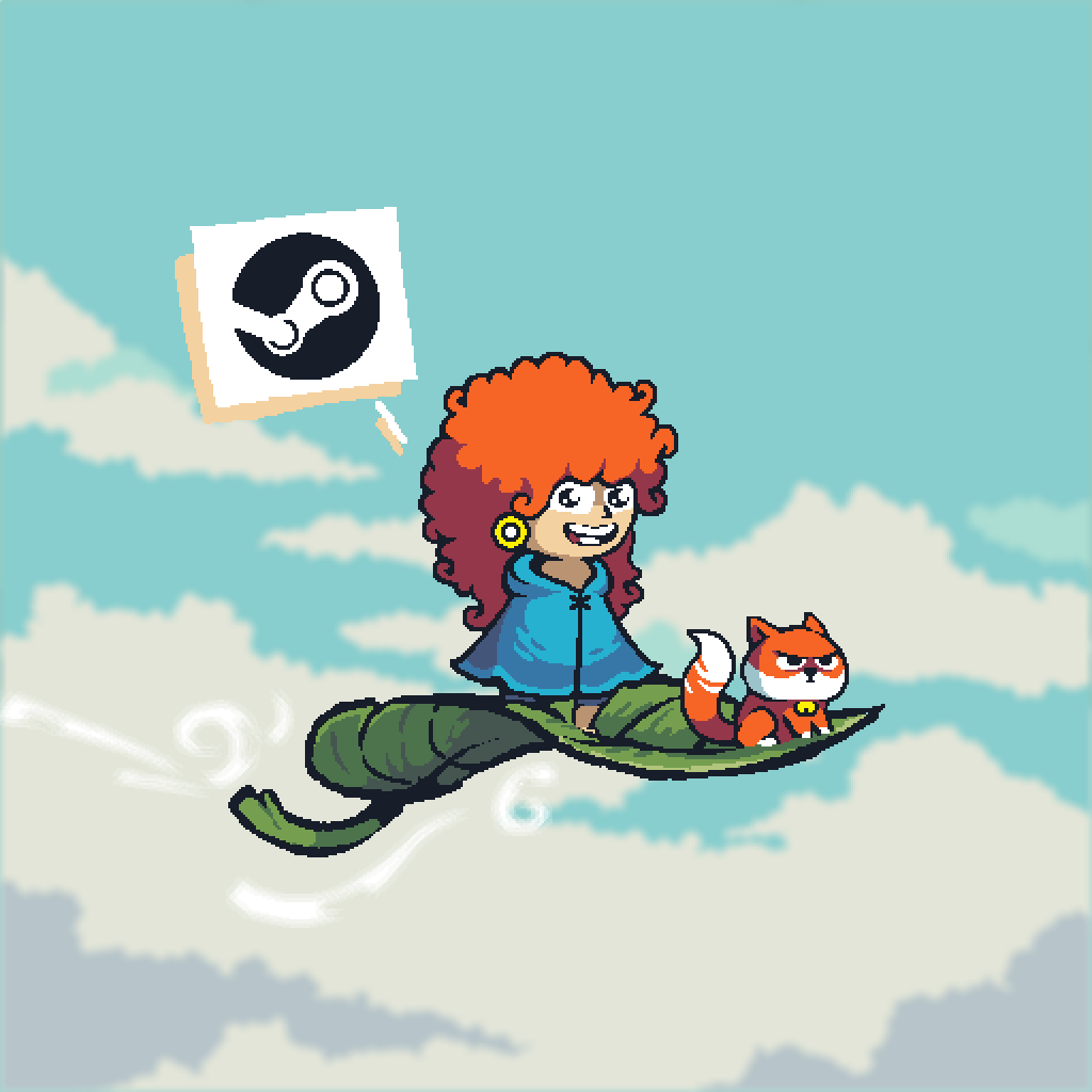 Telmari is finally coming to Steam on February 16.
I can't wait for you to play it.
Wishlist now: store.steampowered.com/app/2468110/Te…
#indiegame #gamedev