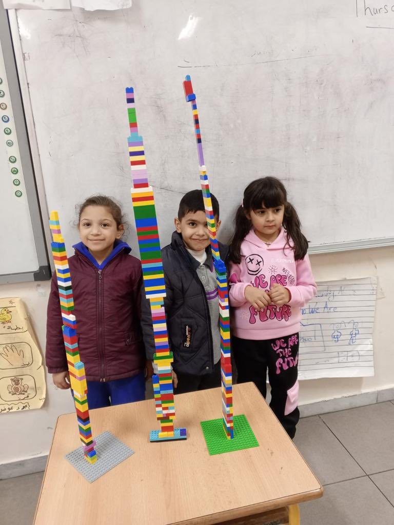 DawhaRobotics's tweet image. Reaching new heights with LEGOs! 🏗️🧱 Taking on the challenge of building a towering masterpiece, brick by brick. Who else loves the endless possibilities of LEGO creations? 🌟 
#LEGO #BuildingChallenge #EndlessCreativity

@soha_nj @HanaJoumaa @makdawhaschool