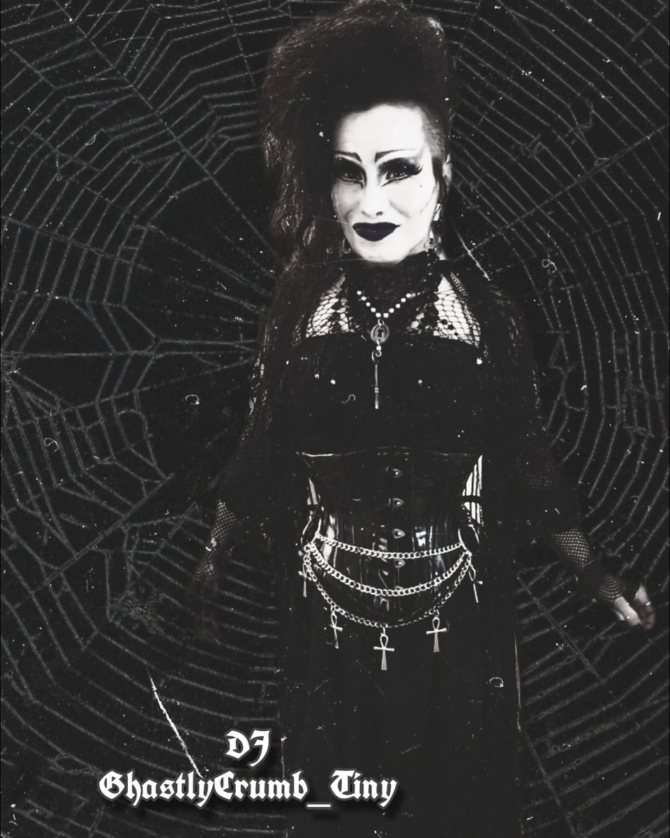 DJ doof emerging from their web here. (Thank you to Eden Wolf for surprising me with this sick edit🖤🕷️🕸️) New goth night coming soon to the Pacific Northwest! #deathrock #gothrock #postpunk #twitchbats