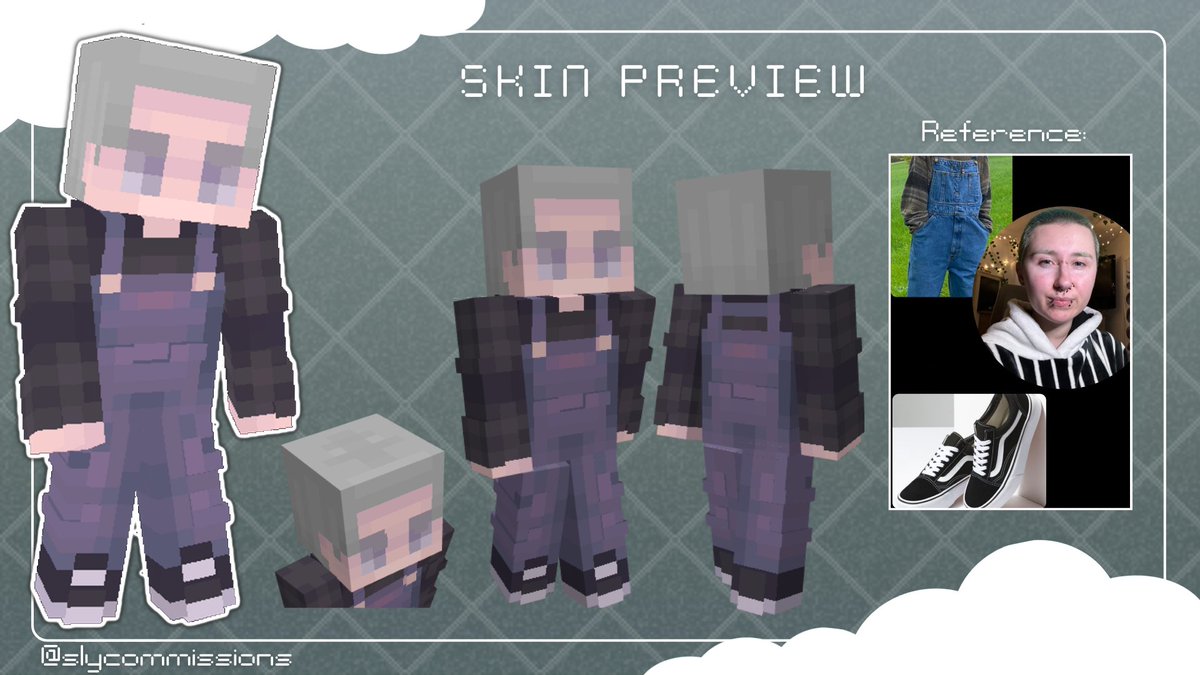 slycommissions's tweet photo. Minecraft Skin for @Sageisgae_ !! ✨

--

If you want a custom mc skin my commissions are open !!
DM me to get one! 🎉
 
RTs are really appreciated!  
#minecraftskin #commsopen #MCYT #Vtuber #ENVtuber https://t.co/OKFTzBQcfQ