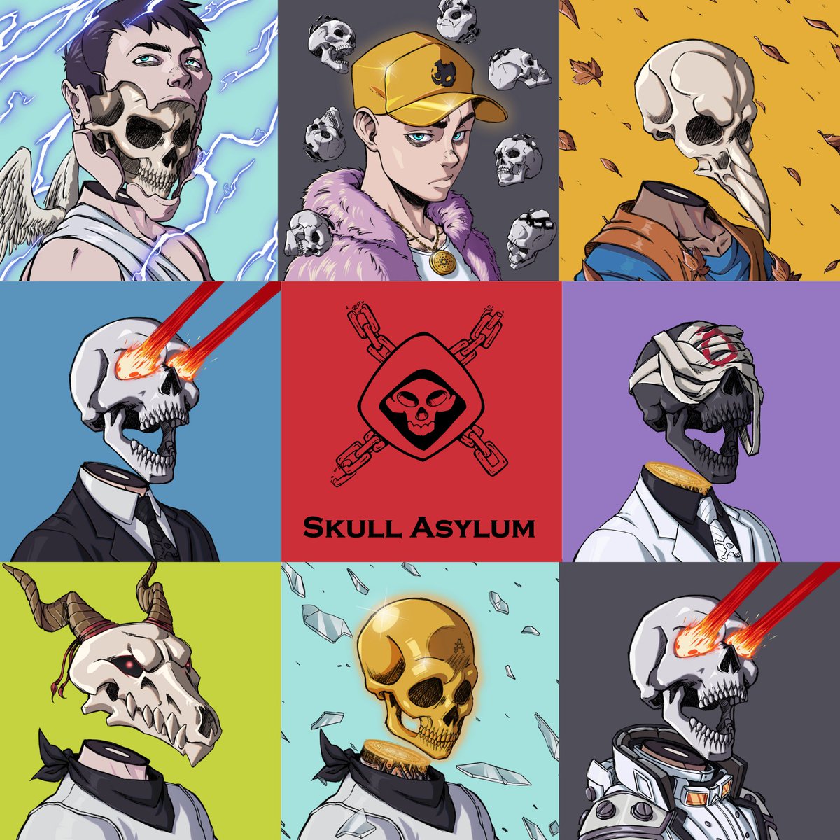 Natty_ADA's tweet photo. Choose your faction wisely. There can only be 1000 members.
For me, there is only one choice...SKULL ASYLUM ๐
พ๏ธ๐
พ๏ธ
#Omen #NFTCommunity #ETH #BAYC https://t.co/Q7A5yhzzFi