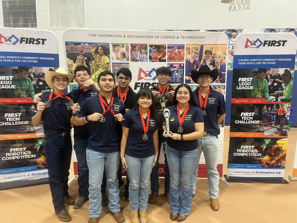 💙🤖Osiris received the Inspire Award!🤖💛
Our FTC Robotics team is AWESOME!
Good job Mustang Robotics!
#1PRIDE #believe #mcallenisd #mcallenisdcte