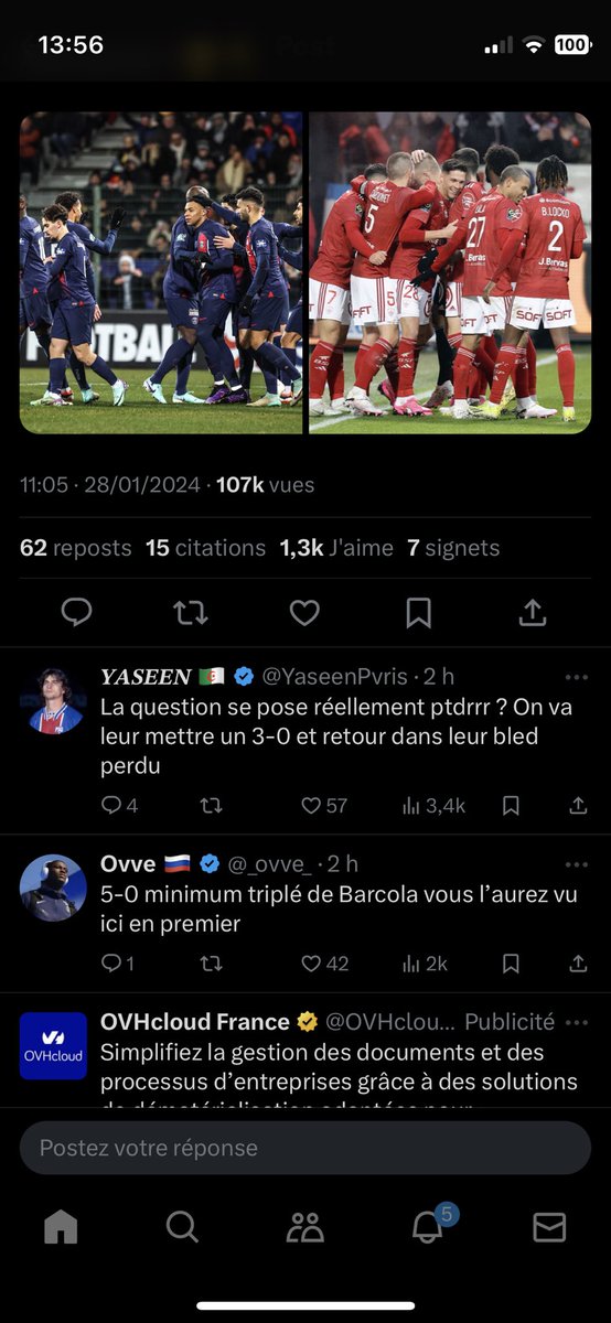 BuzareFlo's tweet photo. @YaseenPvris 
@_ovve_ nous vous écoutons ? 
Vous puez la merde rendez vous compte https://t.co/GsCwyROViV