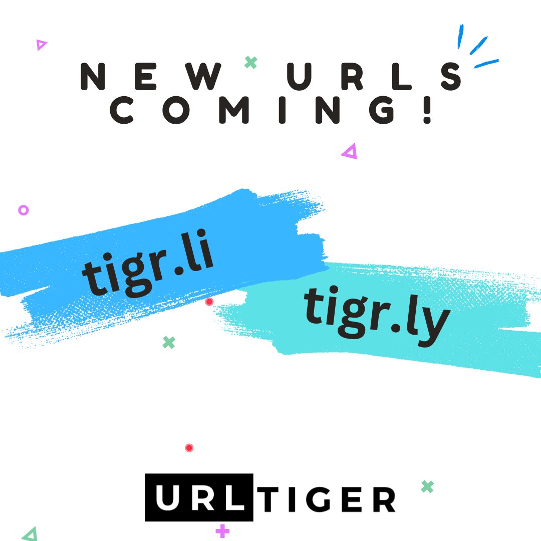 urltigercom's tweet image. Exciting News from urltiger! 
We're thrilled to announce that NEW URLs are on the horizon! Get ready to unleash your creativity and get new possibilities for your Links, QR Codes and Bio Pages. The two new links will be available for all our services! Coming in February!