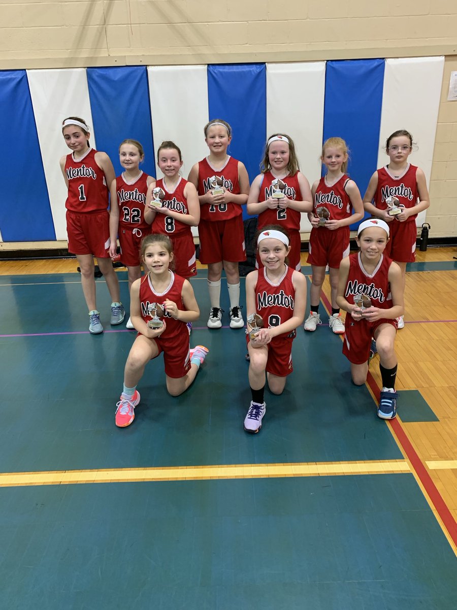 3rd/4th grade girls travel - runner up in the Midwest Travel league silver division!