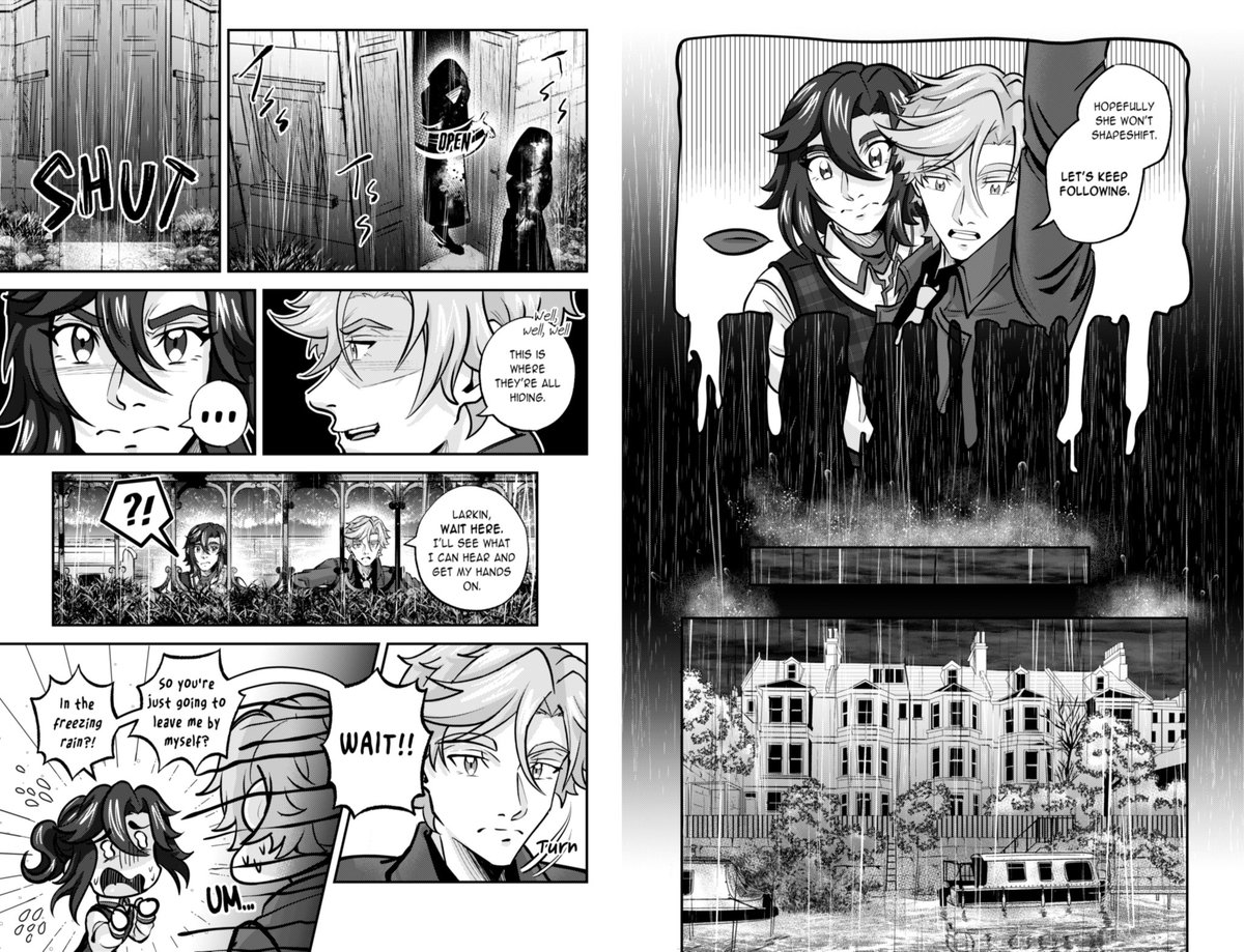 Elodie_Dow's tweet photo. 5 more pages to draw for chapter 6 (Text not final). ✍️
#MakingManga https://t.co/pFeTti0cNU