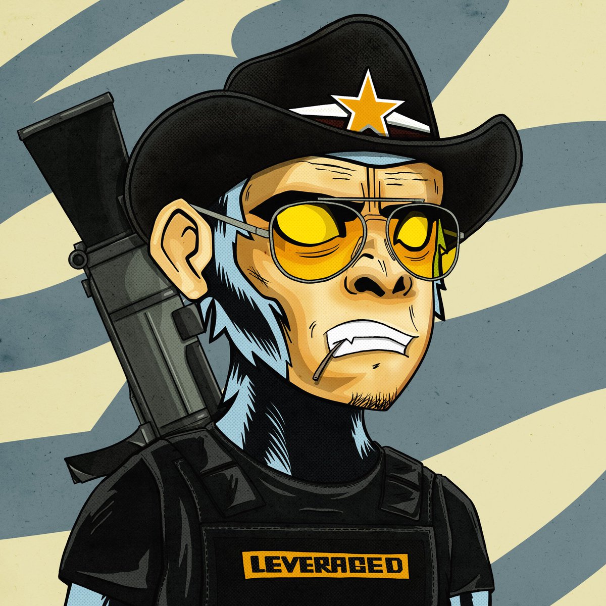 Excited to have won this piece. The crew at leveraged labs is top tier and I look forward to the journey up ahead and everything I can learn from them 🫡