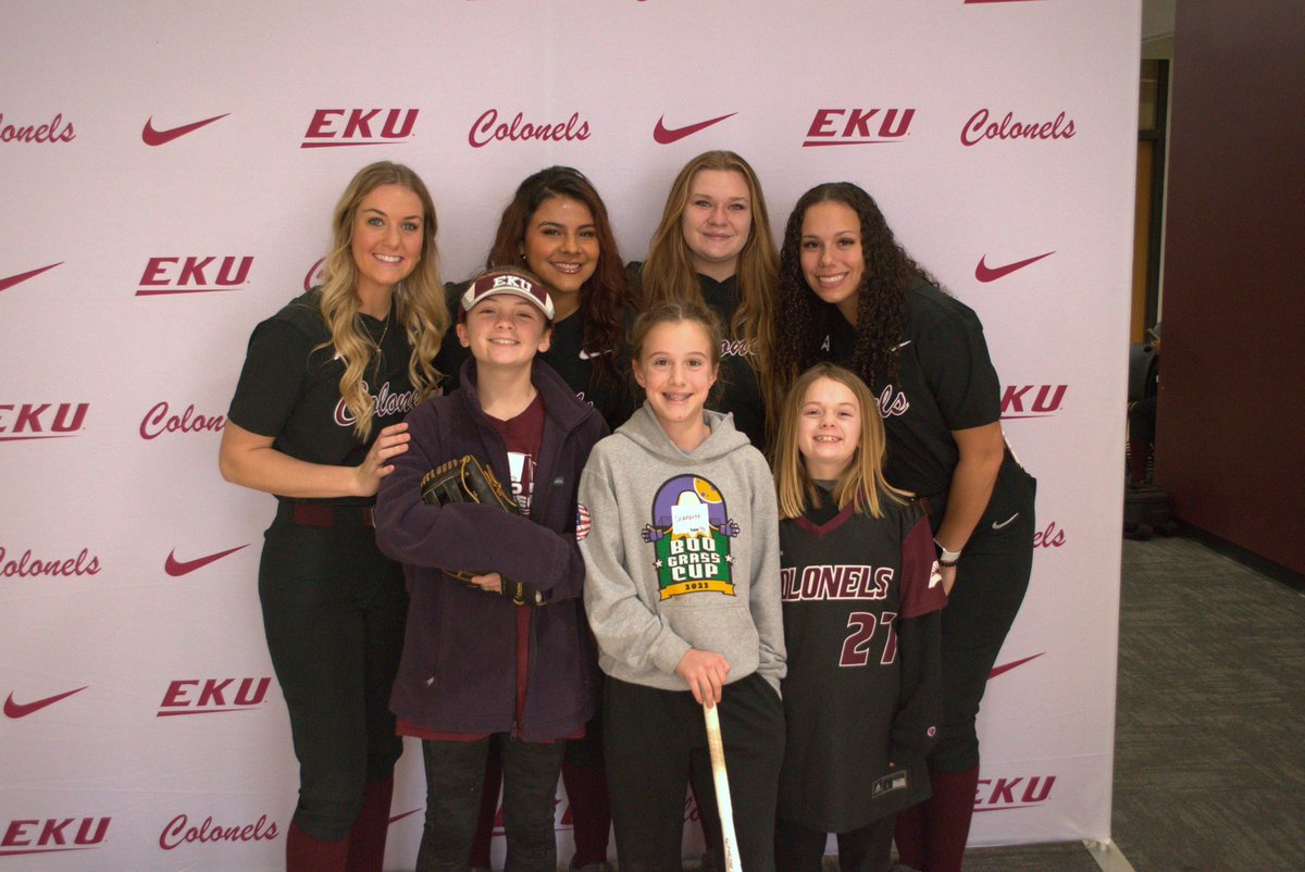 SportsEP's tweet image. Fans of Eastern Kentucky University’s (EKU) softball were invited to meet players and win prizes at the 2024 Softball Fan Day, held on Saturday, Jan. 27 at EKU’s Olympic Sports Training Center. 

Read more about the event on our website. Link in bio.