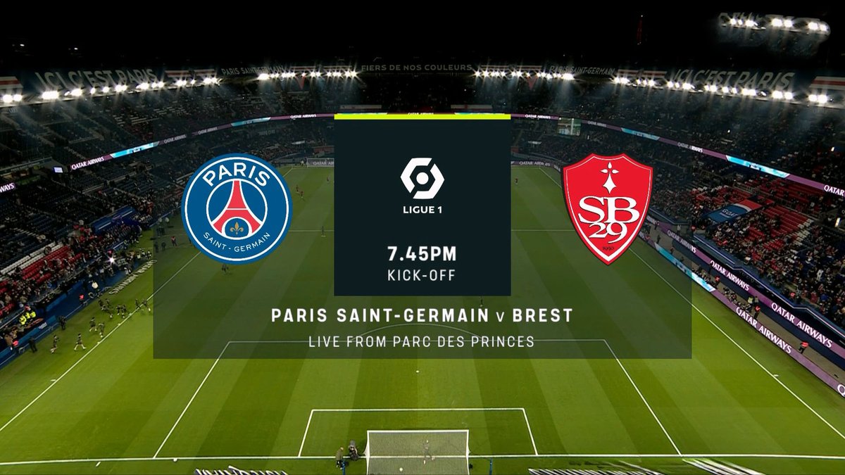 PSG vs Brest Full Match Replay Ligue 1 2023/2024