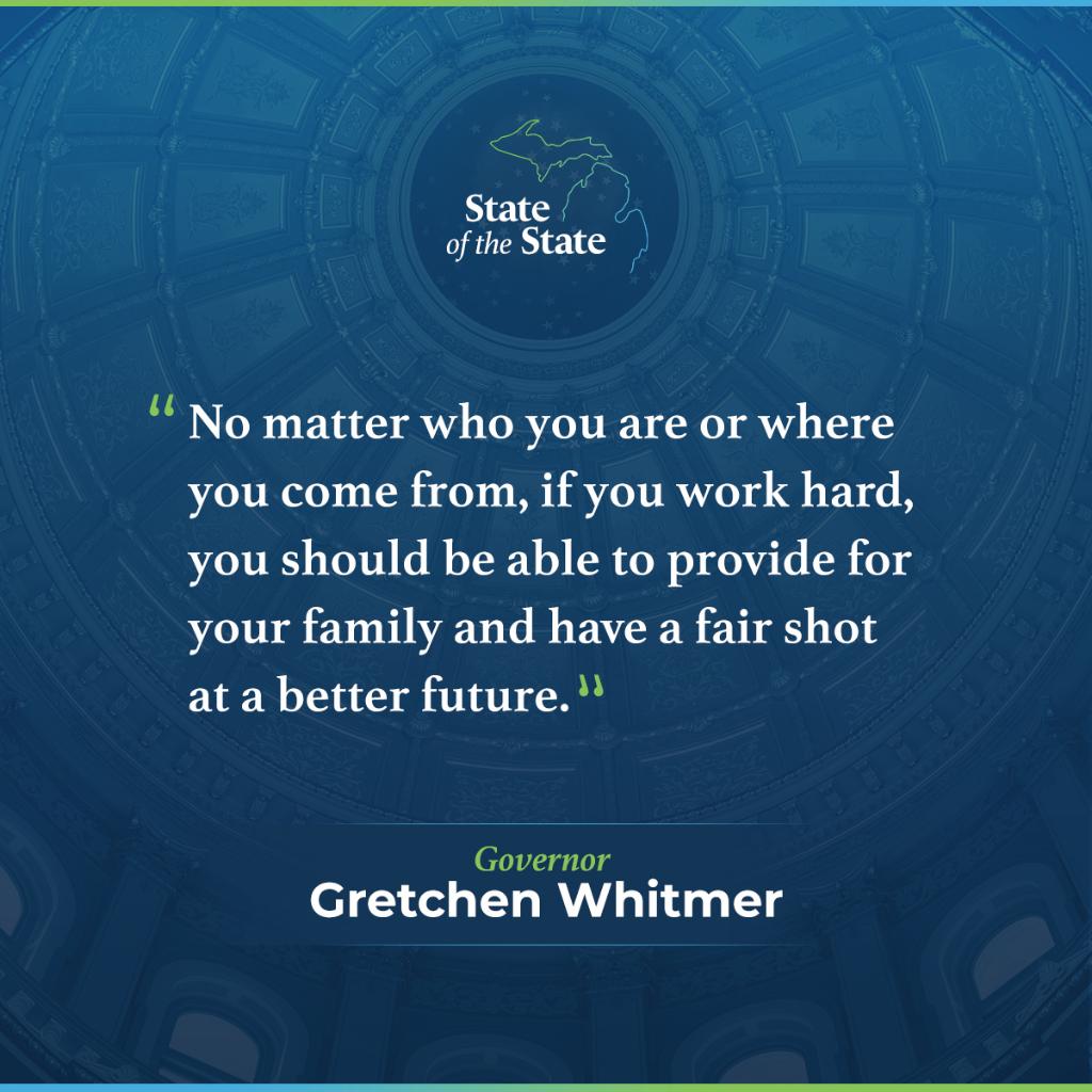 Brenda Carter (@repbrendacarter) on Twitter photo Agree or disagree?
This quote by <a href="/GovWhitmer/">Governor Gretchen Whitmer</a> certainly resonates with me.
#mileg Agree or disagree?
This quote by <a href="/GovWhitmer/">Governor Gretchen Whitmer</a> certainly resonates with me.
#mileg