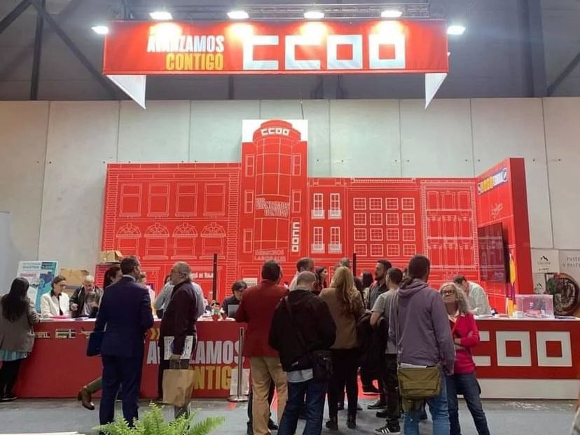 Los #ComeGambas promocionándose en Fitur ???
Imagino que será un “stand” de Huelva o Sanlúcar…