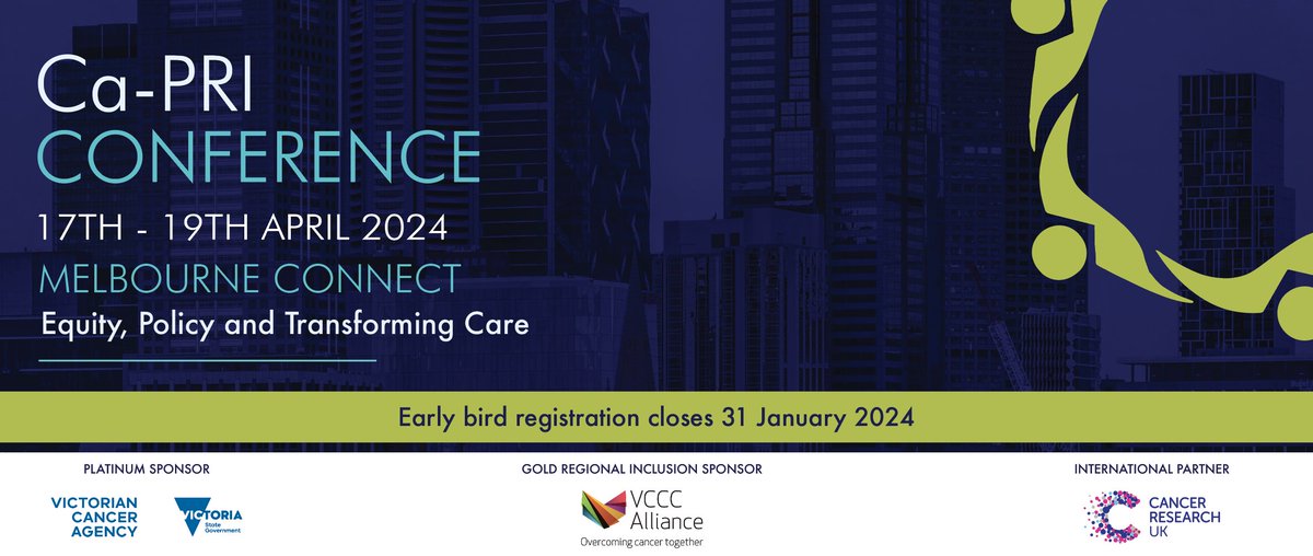 The @PC4TG Cancer in Primary Care Conference is coming to Australia for the 1st time in 15 years. An excellent opportunity to share knowledge with primary care practitioners and researchers from across the globe. Early bird registrations close Jan 31. #cancer #primarycare