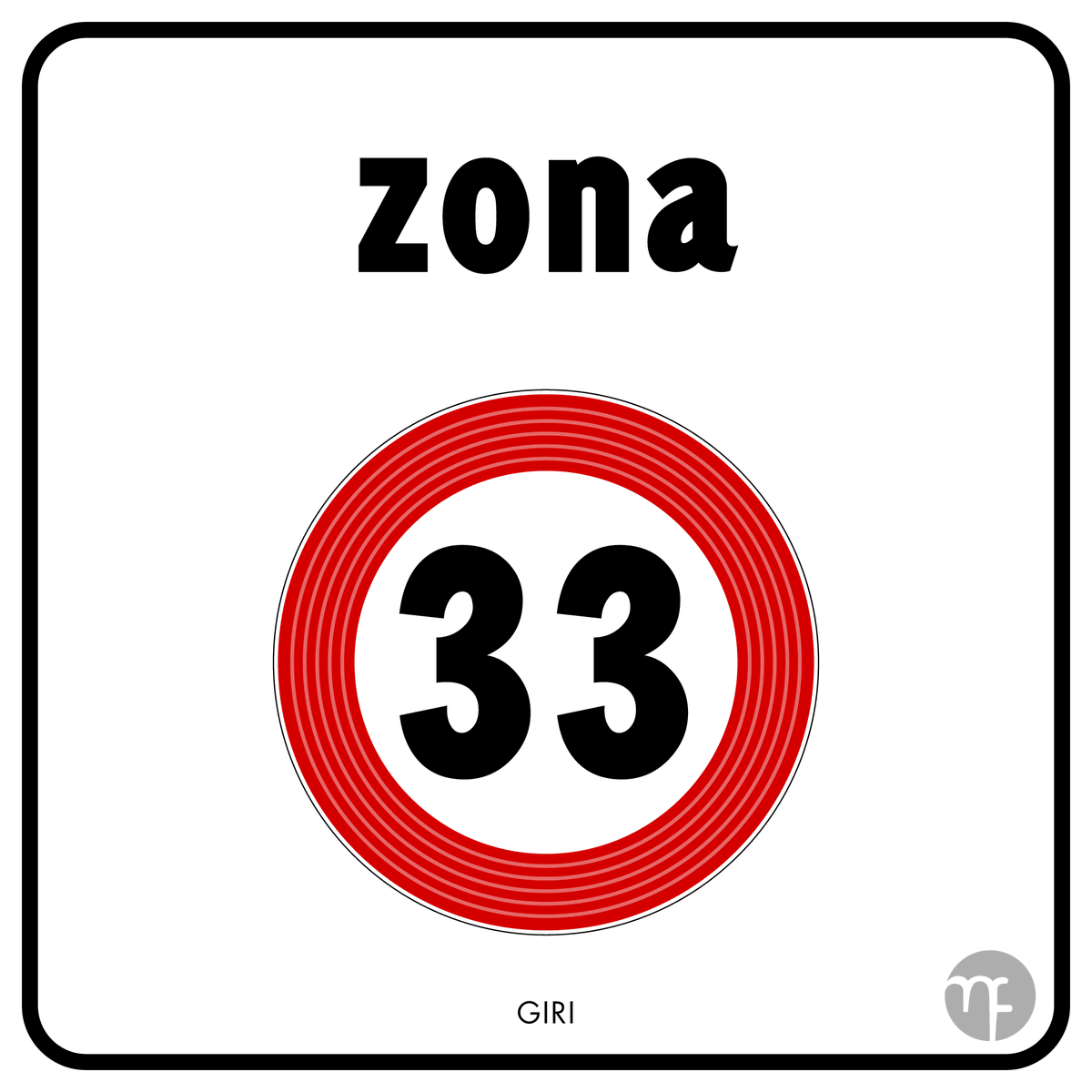 Pensavo di proporre un restyling alla segnaletica 'zona 30' 
-----
#zona30 #bologna #UnescoCityOfMusic #AccademiaFilarmonica #MuseoInternazionaleDellaMusica #teatrocomunalebologna