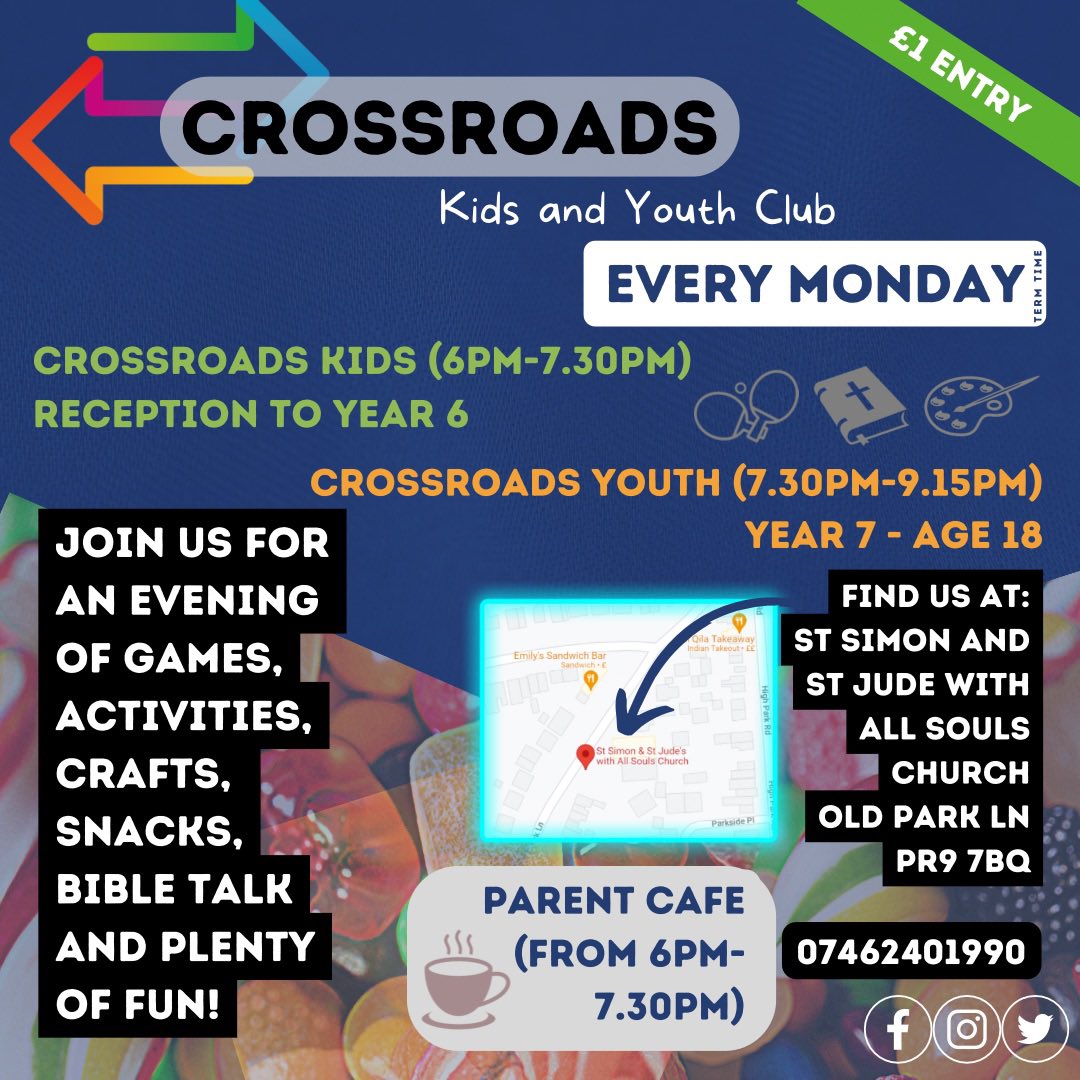 Crossroads_4_18's tweet photo. Our #crossroads team have been working hard behind the scenes.  They have some exciting nights planned @SSSJSouthport https://t.co/pgWFv8hFvv