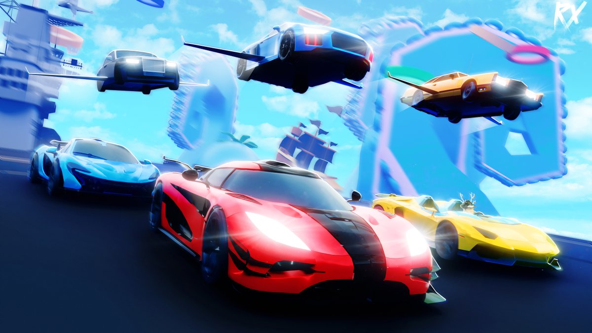 Ra1nix_'s tweet image. Recent Thumbnail Commission I Did For @FlightPathx !🚗

First Time Working With Flying Cars😅
But I Think I Nailed It!🔥

#ROBLOX #RobloxDevs #RobloxArt #RobloxDev