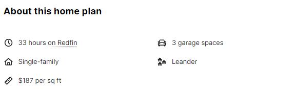 🚩Leander, Austin 

New Taylor Morrison Open Floor Plan Homes are available for $187/sqft

3400 sq ft, $630k

Will the resale market crater?

#austinrealestate
#realestateinvesting 
#realestateinsights
#atx 
#mortgage 
#newbuilds
#taylormorrison
#tollbrothers