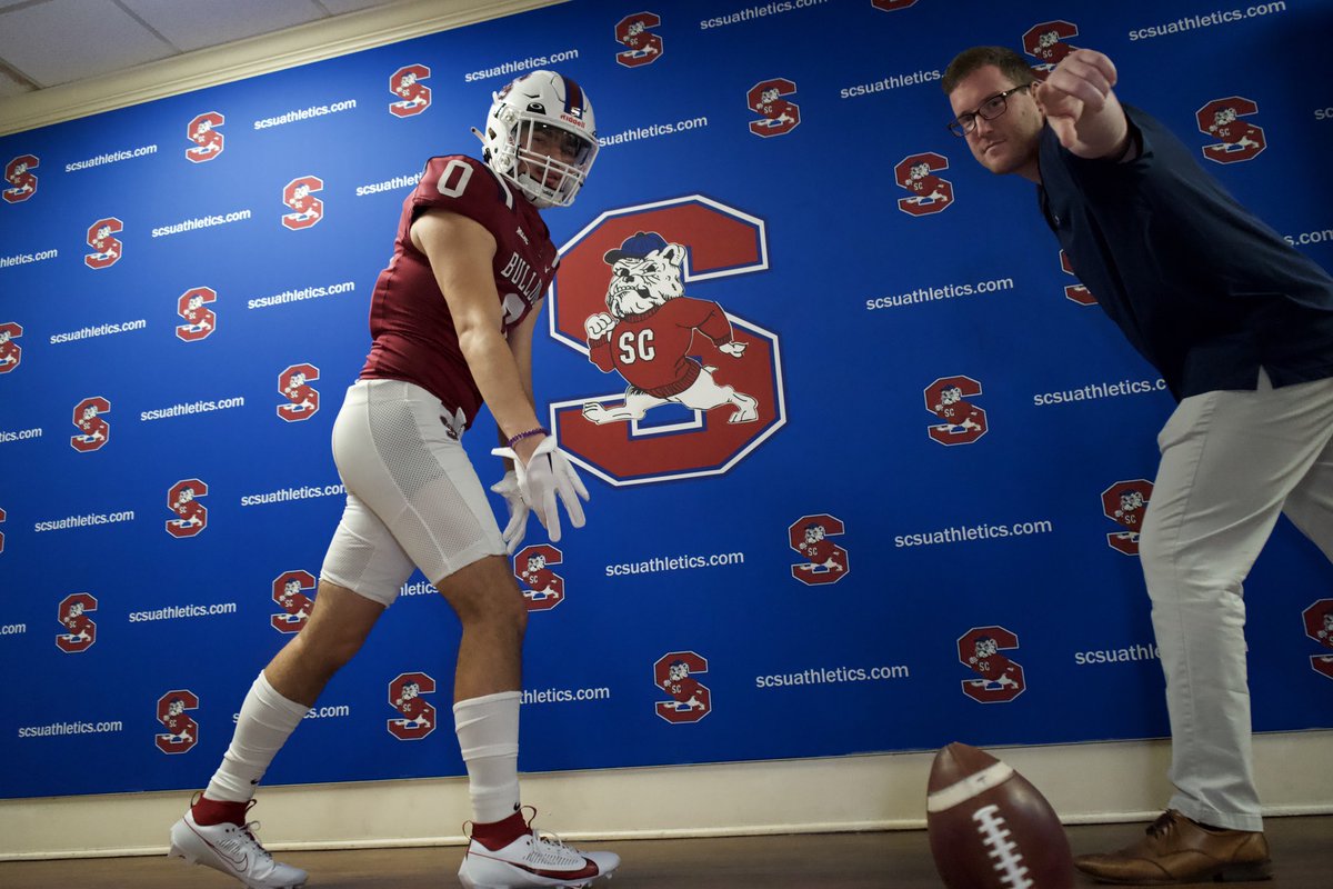 EvanPhillips_0's tweet photo. #AGTG I had a great official visit this weekend at South Carolina State University. And I am Extremely blessed to receive an offer as well GO DOGS!!! @coachberry77 @coachhowardg @CoachLoperSCSU @CoachAlston5 https://t.co/3CnRH5skYl