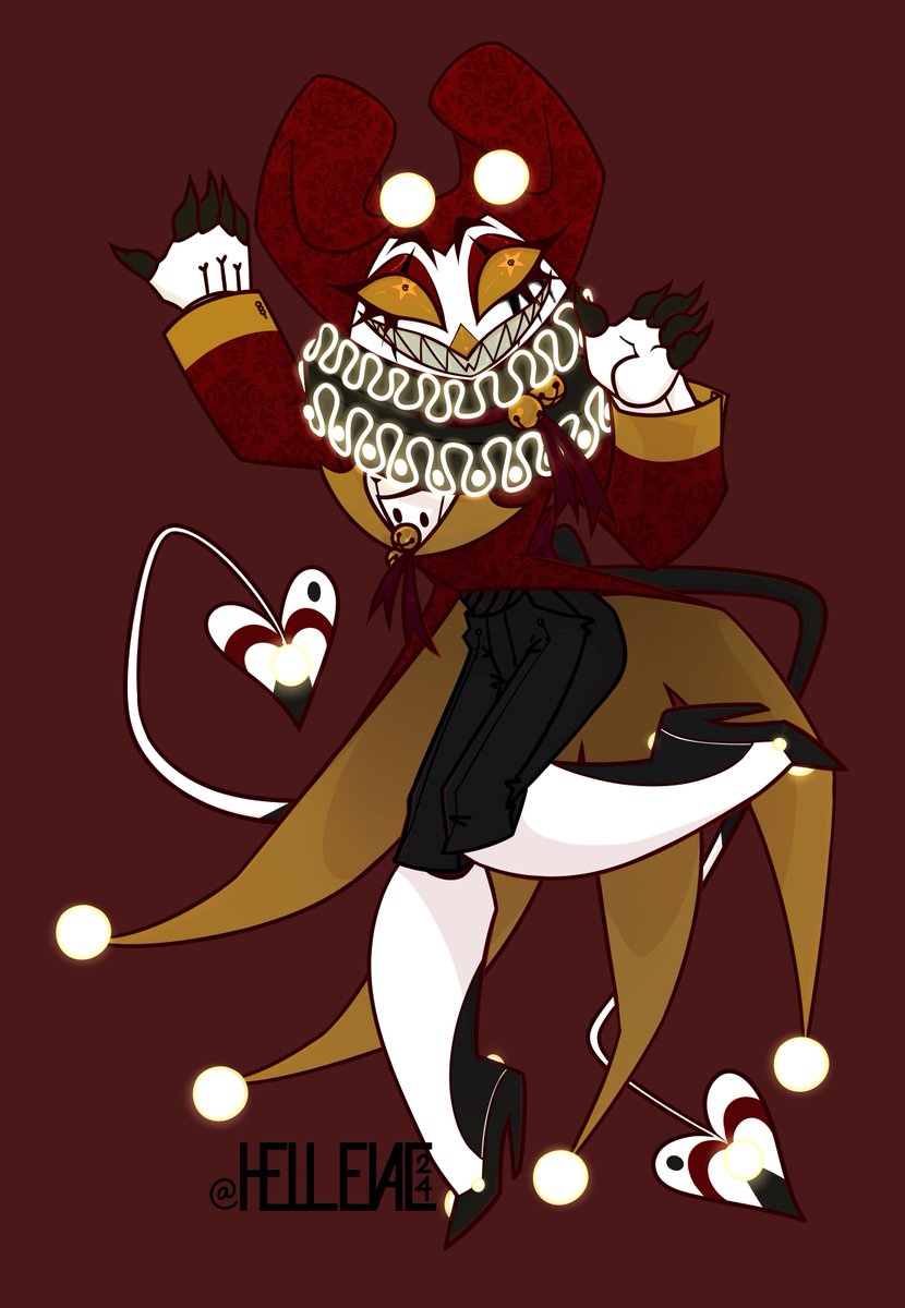 Rynndig's tweet image. Another Evolution birthday gift from yesterday! This time drawn by my boo, @Hellevac ✨✨
#HelluvaBossFanart #HelluvaBossOC #RoboFizzOC