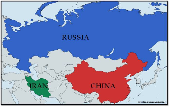 How did the US deep state and everyone from Bush II to Biden thought it would be a brilliant geopolitical strategy to alienate both Russia and China simultaneously? 🤔

Then to really top it off, the Americans pushed Iran into the arms of Russians and Chinese as well.

🤡🤡🤡