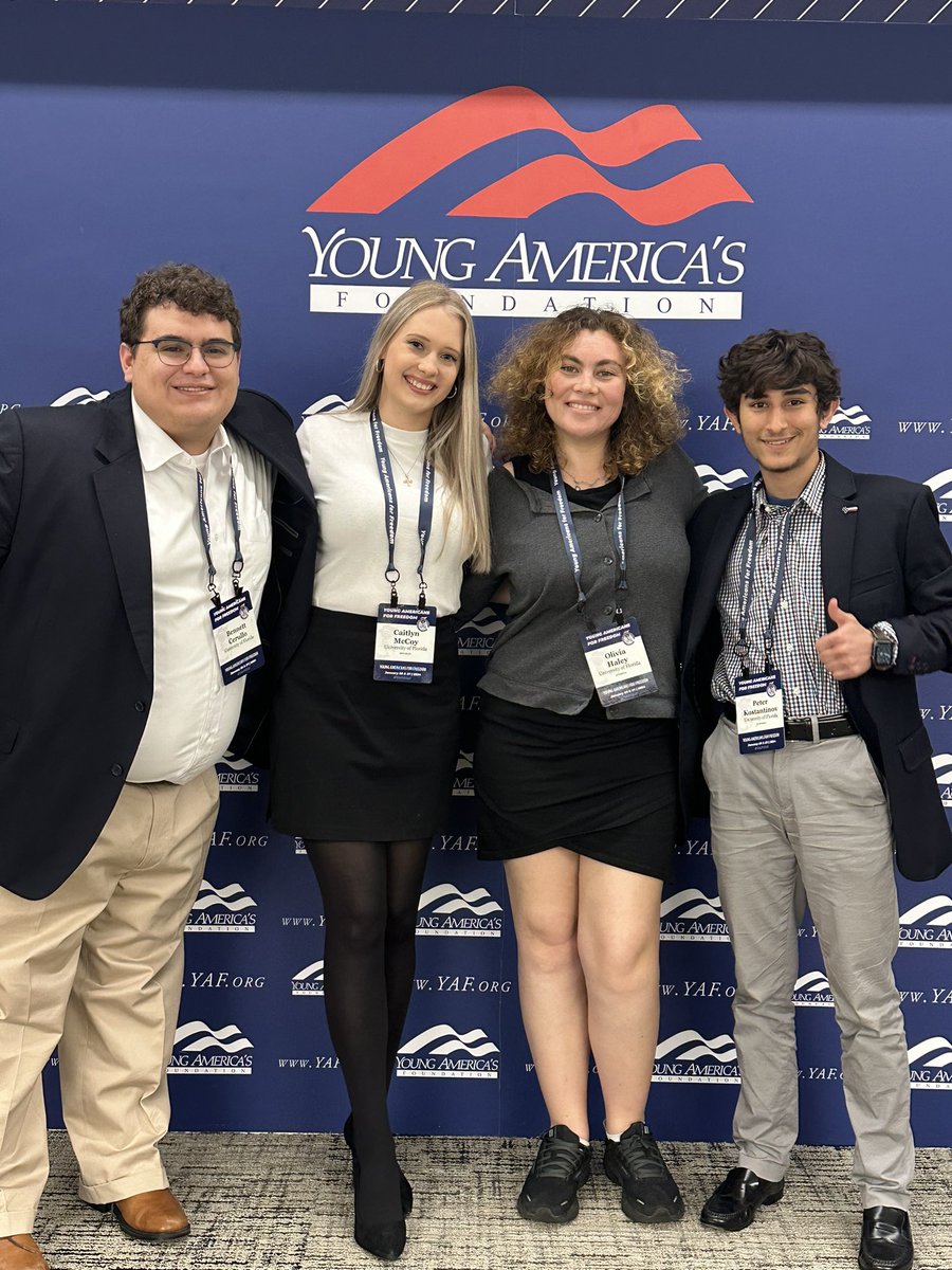 We had a great time @yaf’s Activism Seminar. We are excited for everything we will bring back to Gator Nation.
