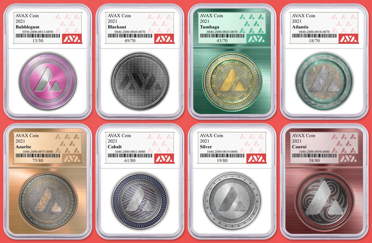 🔺Holder Airdrop Week 4!🔺

Bubblegum: 79cc
Blackout: ad99
Tumbaga: 99c1
Atlantis: 7656
Azurite: 6ec9
Cobalt: 28c6
Silver: c4f4
Conroi: 3ad5

Grab one on <a href="/HyperspaceAvax/">Earlybird</a> to be eligible for future draws!
avax.hyperspace.xyz/collection/ava…

$AVAX #NFTs #Airdrop