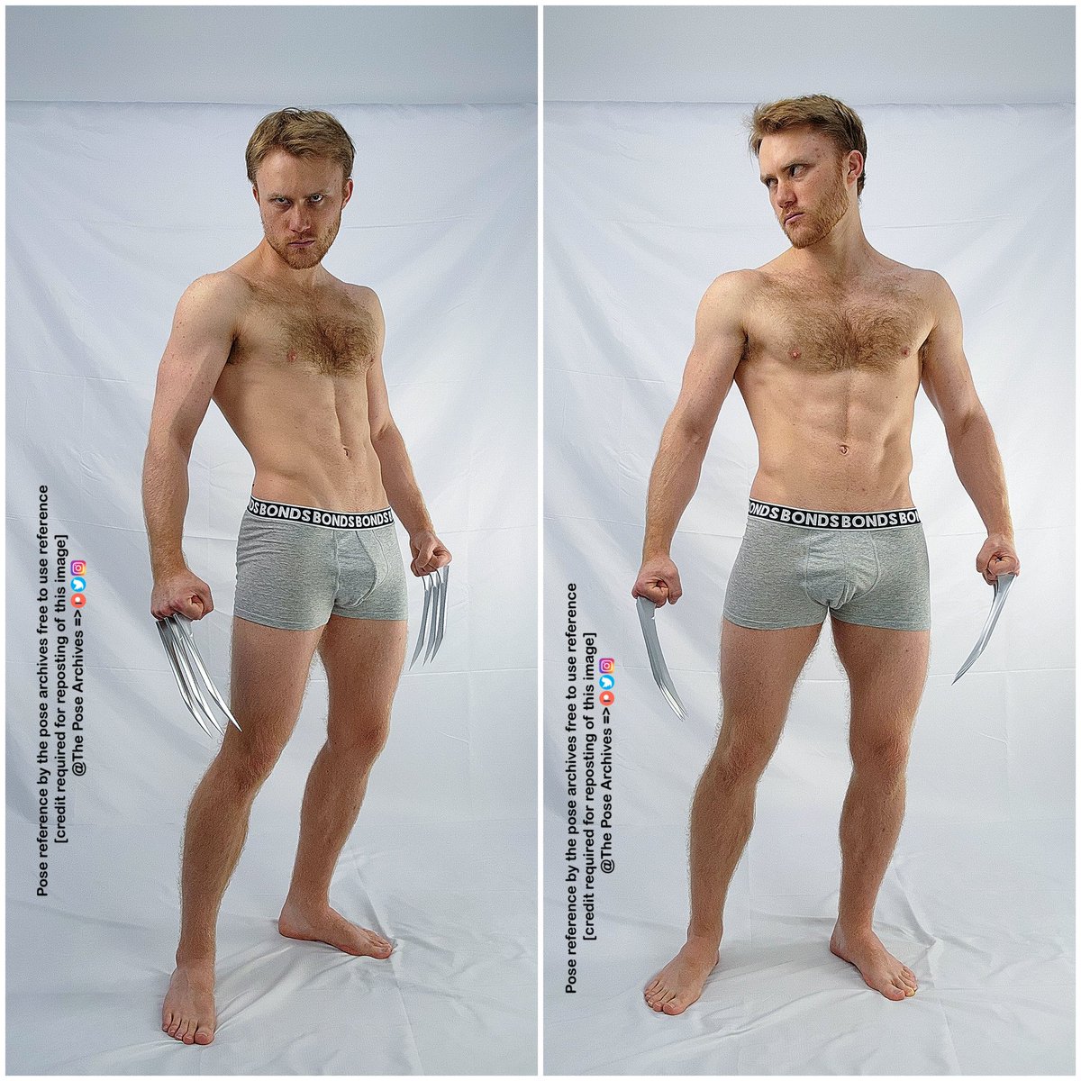 theposearchives's tweet photo. New Poses!✏️

Standing/crouching/claws/weapon https://t.co/XUVfqBJOTC