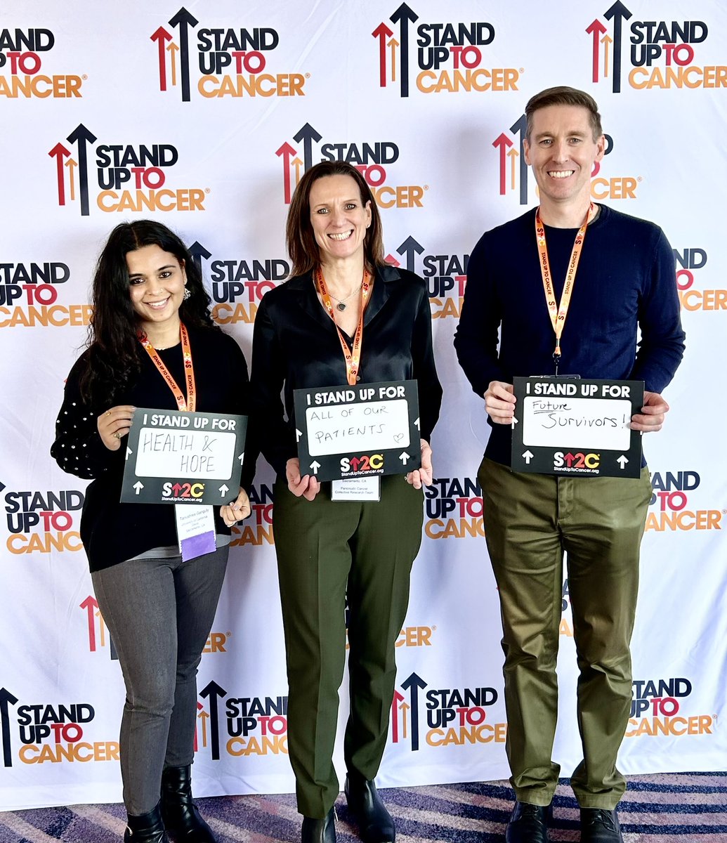Standing Together @SU2C Great science and great people coming together #SU2CScienceSummit Thank you @lustgartenfdn @SU2C for your support 💜