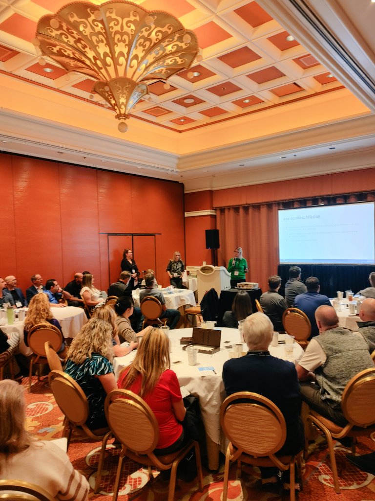 Acumatica Summit is officially starting with a standing room only at the AcuConnect meeting!  #AcumaticaSummit #acuconnect