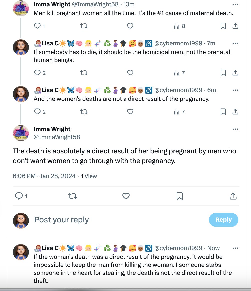 cybermom1999's tweet image. More #ProAbortionLogic #LogicFail